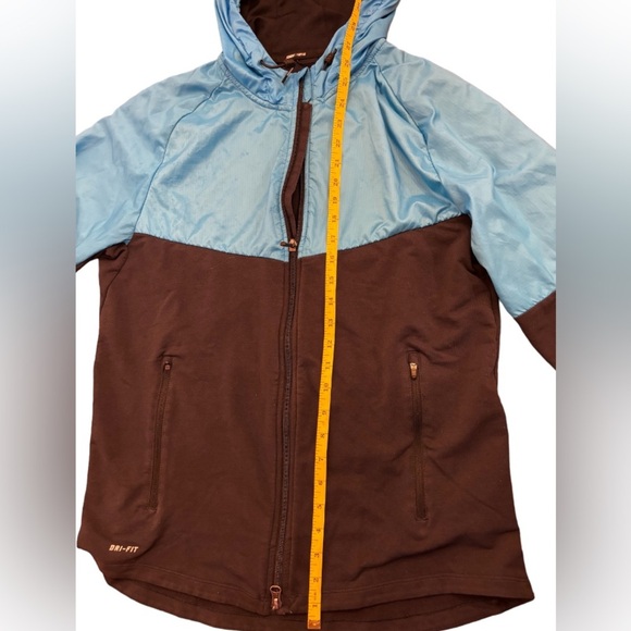 Women’s Large, zip up jacket, Nike Dry Fit, two tone - Picture 6 of 6